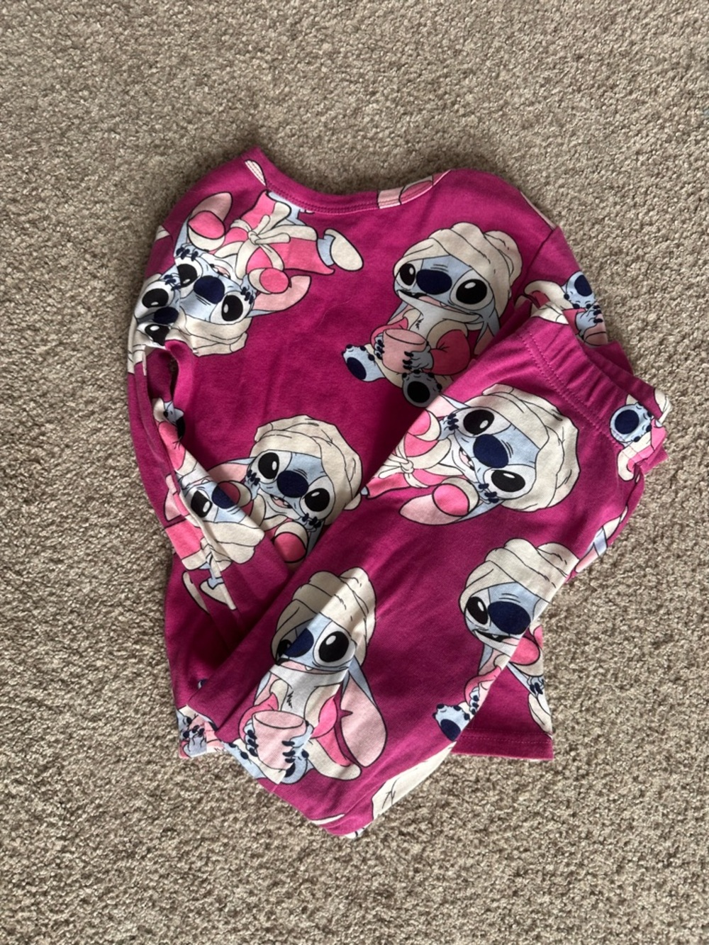 Disney Stitch Girld Pajama Set